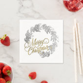 Vrolijk kerstfeest servetten (Insitu)