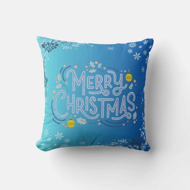VROLIJK KERSTFEEST SIERKUSSEN (Voorkant)