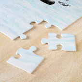 Vrolijk kerstfeest! Sinterklaas met kat en hond Legpuzzel (Zijkant)