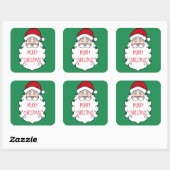 Vrolijk kerstfeest Sinterklaas Stickers (Vel)