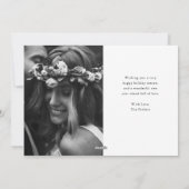 Vrolijk kerstfeest | Slagscript en twee foto's Feestdagenkaart (Achterkant)