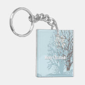 Vrolijk kerstfeest! sleutelhanger (Voorkant Links)