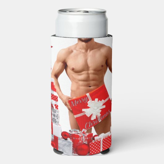 Vrolijk Kerstfeest SlipperyJoe rood wit zilver cad (Seltzer Achterkant)