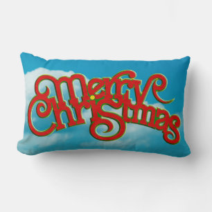 Vrolijk kerstfeest - sms-ontwerp + uw rug. en idee kussen