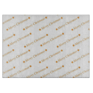 Vrolijk kerstfeest snijplank