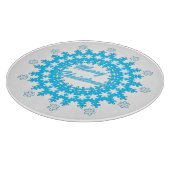 vrolijk kerstfeest snijplank (Hoek)