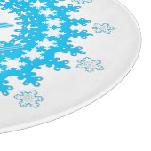 vrolijk kerstfeest snijplank (Hoek)