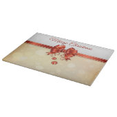 Vrolijk kerstfeest snijplank (Hoek)