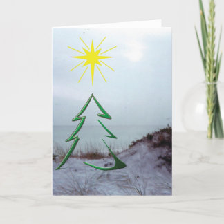 Vrolijk kerstfeest - South Walton, FL Feestdagen Kaart