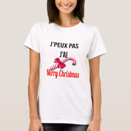 Vrolijk kerstfeest t-shirt