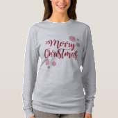 Vrolijk kerstfeest t-shirt (Voorkant)