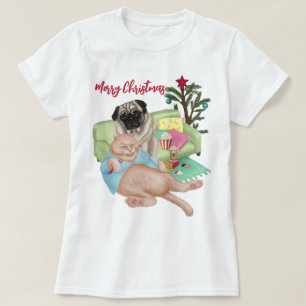 Vrolijk kerstfeest T-Shirt