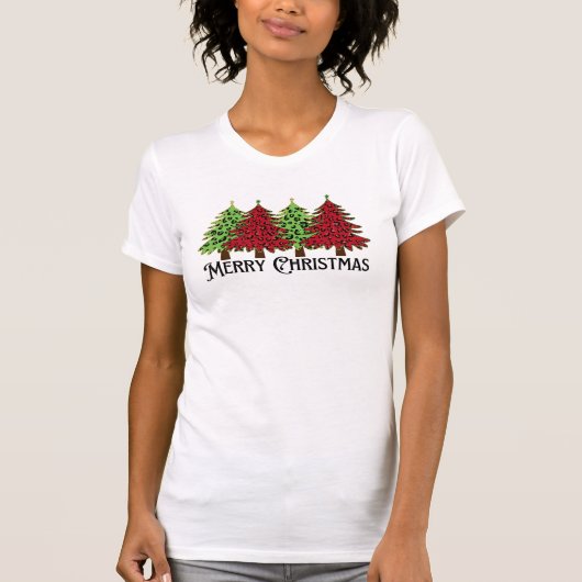 Vrolijk kerstfeest T-Shirt (Voorkant)