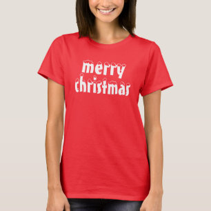 Vrolijk kerstfeest t-shirt