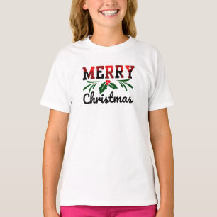 Vrolijk kerstfeest t-shirt