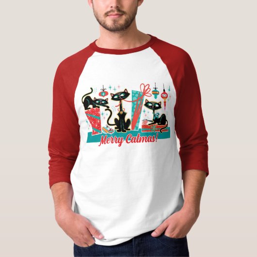 Vrolijk Kerstfeest T Shirt - Unisex (Voorkant)