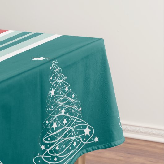 Vrolijk kerstfeest tafelkleed (Voorbeeld)