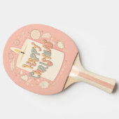 VROLIJK KERSTFEEST TAFELTENNISBATJE (Zijkant)