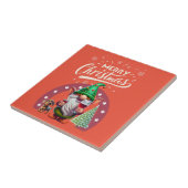 Vrolijk kerstfeest tegeltje (Zijkant)