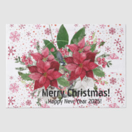 Vrolijk kerstfeest! tissuepapier