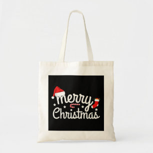 Vrolijk kerstfeest tote bag