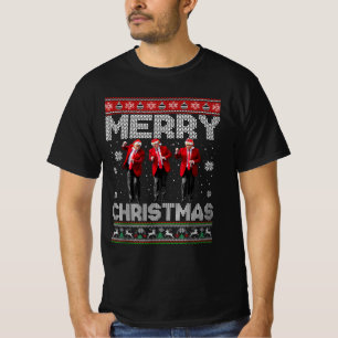 Vrolijk Kerstfeest Trump Dans Sinterklaas T-shirt