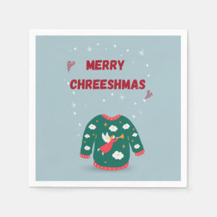 Vrolijk kerstfeest Ugly Sweater Angel Servet