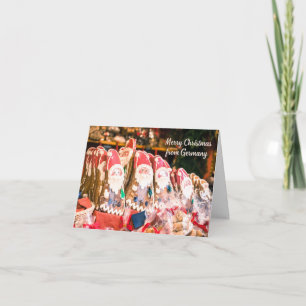 Vrolijk kerstfeest uit Duitsland - German Cookies Kaart