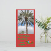 Vrolijk kerstfeest uit Florida kaart (Staand voorkant)