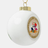 Vrolijk kerstfeest uit Florida Keramische Bal Ornament (Links)