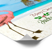 Vrolijk kerstfeest uit Jacksonville, FL Poster (Hoek)
