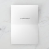 Vrolijk kerstfeest uit Poprad, Slowakije Kaart (Binnen)