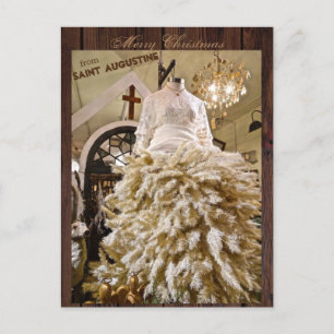 Vrolijk kerstfeest uit Saint-Augustinus Florida Briefkaart