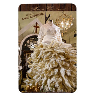 Vrolijk kerstfeest uit Saint-Augustinus Florida Magneet