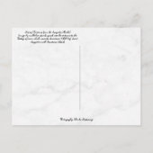 Vrolijk kerstfeest uit St. (Saint) Augustine Flori Briefkaart (Achterkant)