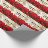 Vrolijk kerstfeest uit Tyler, Texas Cadeaupapier (Hoek)