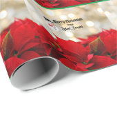 Vrolijk kerstfeest uit Tyler, Texas Cadeaupapier (Rol Hoek)