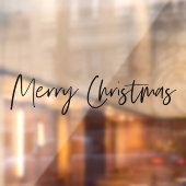 Vrolijk kerstfeest | Vakantievenster Raamsticker (Vel 2)