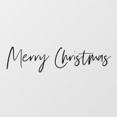 Vrolijk kerstfeest | Vakantievenster Raamsticker (Vel)