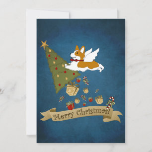 Vrolijk kerstfeest van de kerstman! feestdagenkaart