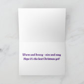 *VROLIJK KERSTFEEST* VAN ** HET MEER ** KAART (Binnen)