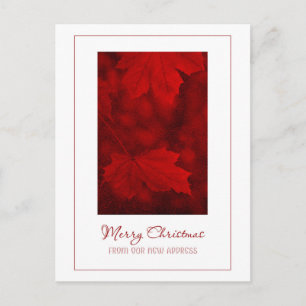 Vrolijk kerstfeest van New Address Briefkaart