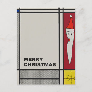 Vrolijk kerstfeest van niet objectief briefkaart