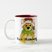 Vrolijk kerstfeest vanuit de Cat Bah Humbug Mok (Links)