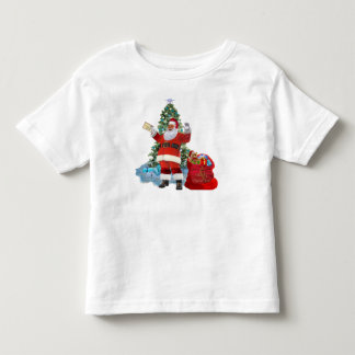 Vrolijk kerstfeest vanuit de kerstman kinder shirts