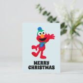 Vrolijk kerstfeest vanuit Elmo Briefkaart (Staand voorkant)