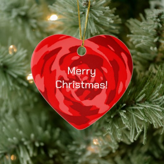 Vrolijk kerstfeest vanuit het hart Ornament (Boom)