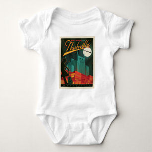 Vrolijk kerstfeest vanuit Nashville Romper