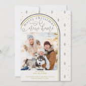 Vrolijk kerstfeest vanuit New Home Scandi Treving  Aankondiging (Voorkant)