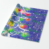 Vrolijk kerstfeest! Verpakkingspapier Cadeaupapier (Uitgerold)